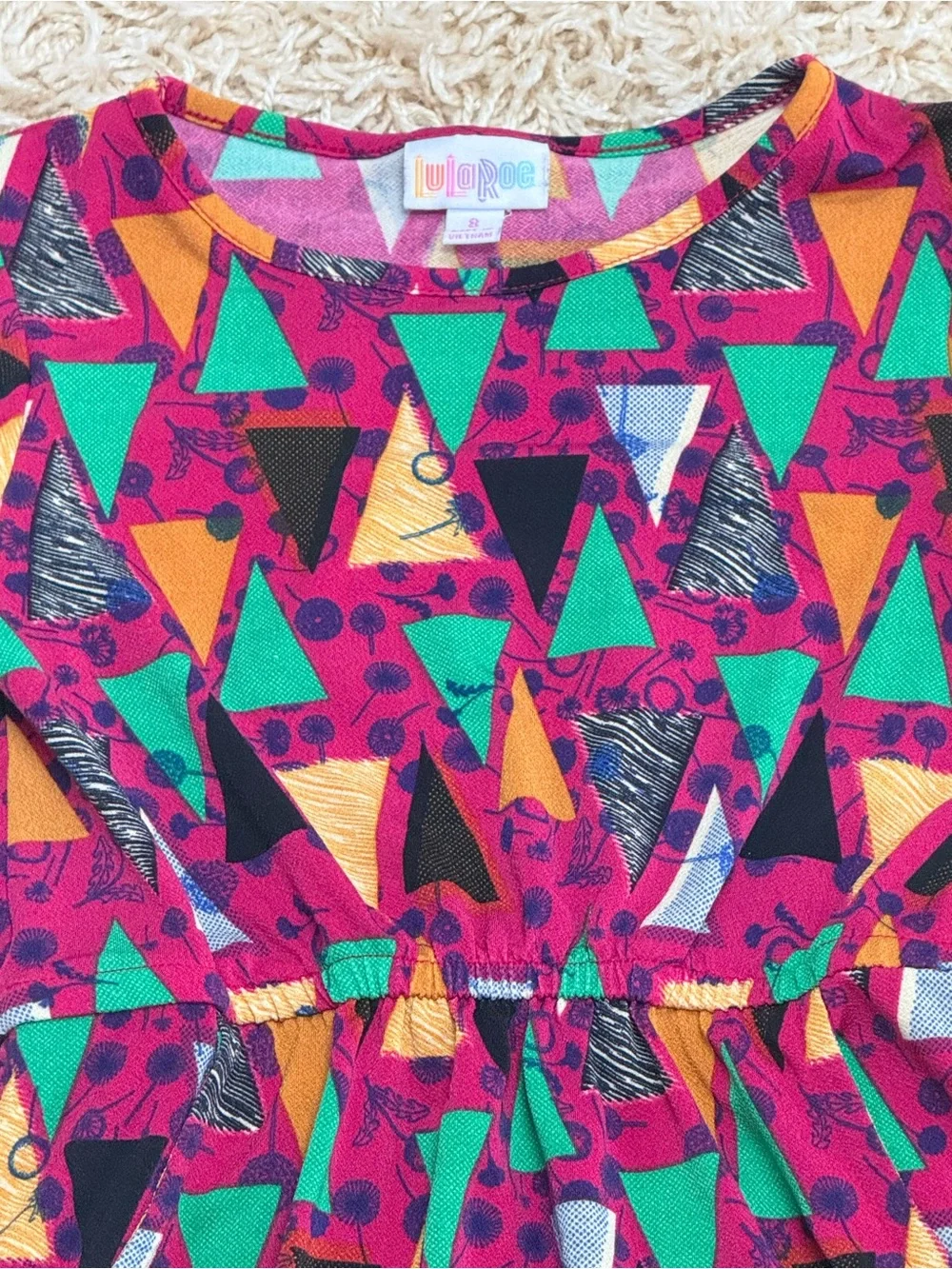 Lularoe Geometric Dress – Girls Size 8